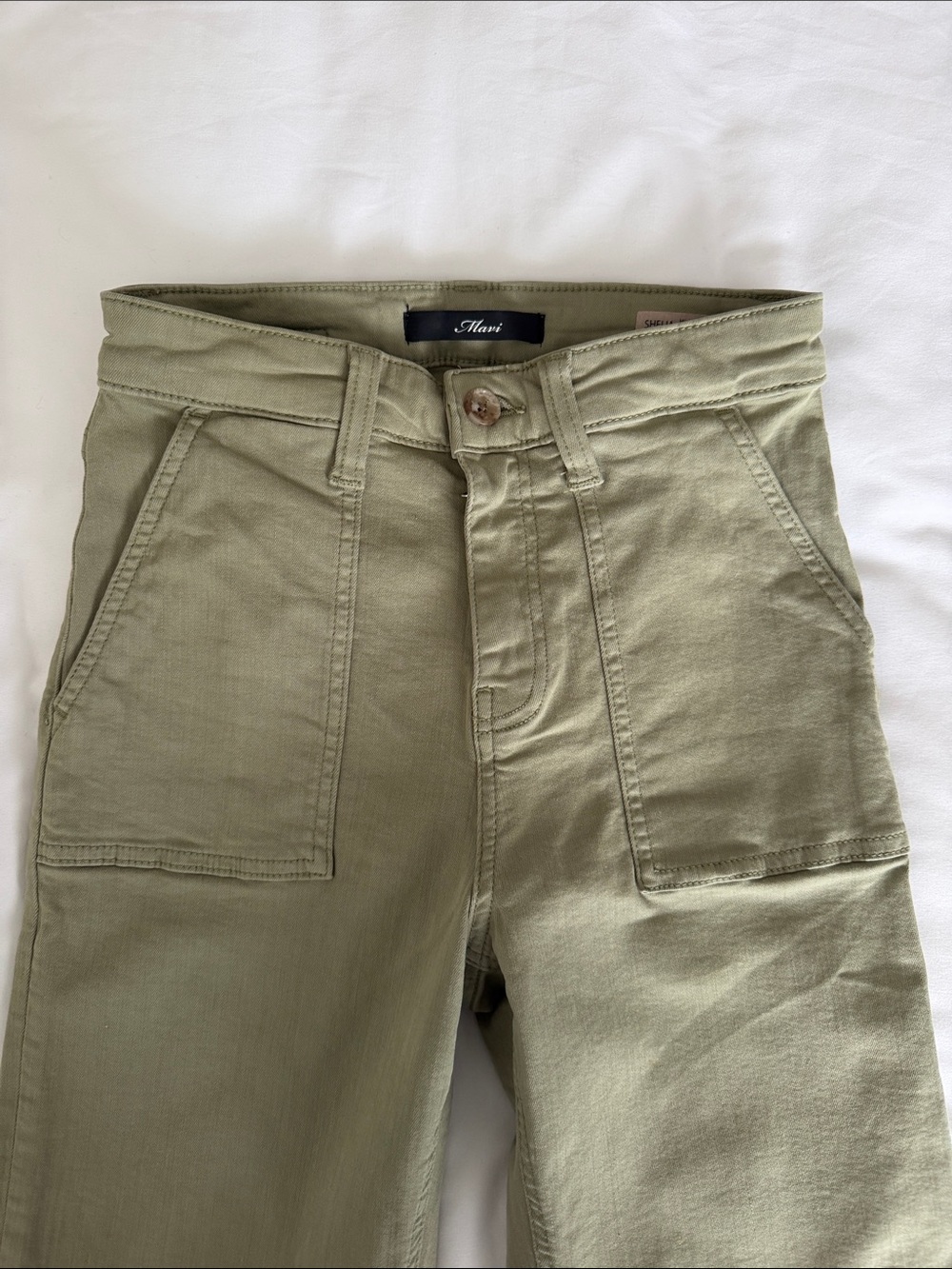 Mavi Olive Utility High-Rise Trousers